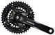 SHIMANO Kurbelgarnitur TOURNEY FC-TY501 - 6-fach, 7-fach, 8-fach, 175 mm, 42-34, 24 Zähne