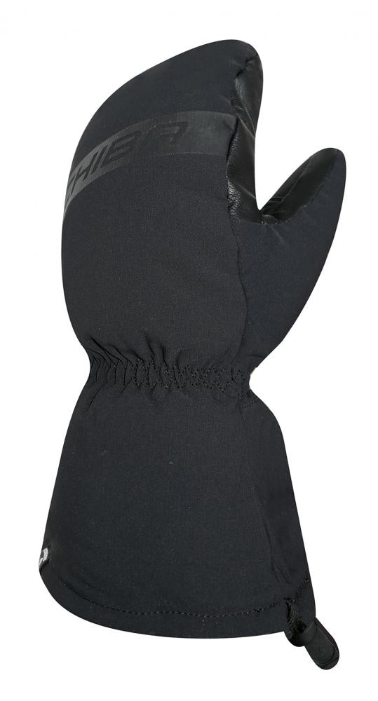 CHIBA Supersoft Mitten - wasserdichte Radhandschuhe, Größe 7,5, schwarz