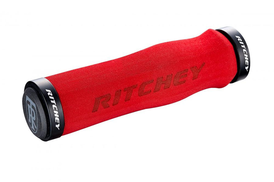 Ritchey WCS Ergo Truegrip Lock-On Griff 129/33mm rot