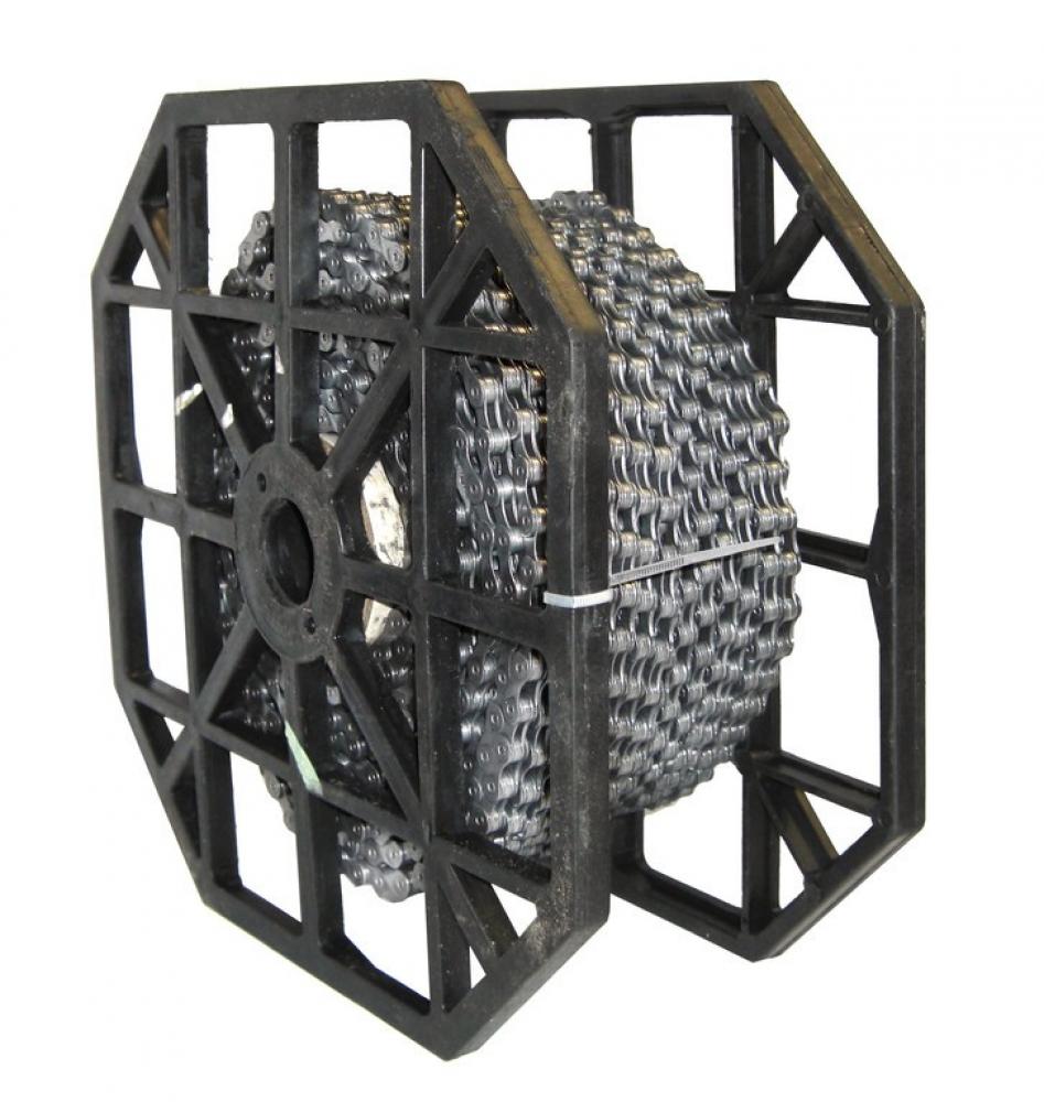 KMC X11 11-fach Kette 50 m Rolle - Langlebige Fahrradkette Silber-Schwarz