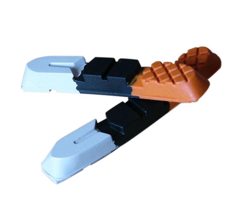Ng Sports 4season Cartridge Bremsbeläge, Black-orange-grey