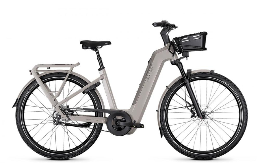 Kalkhoff IMAGE 5+ MOVE 29in Wave S sustainedgrey / deepsustained glossy - komfortables City-E-Bike