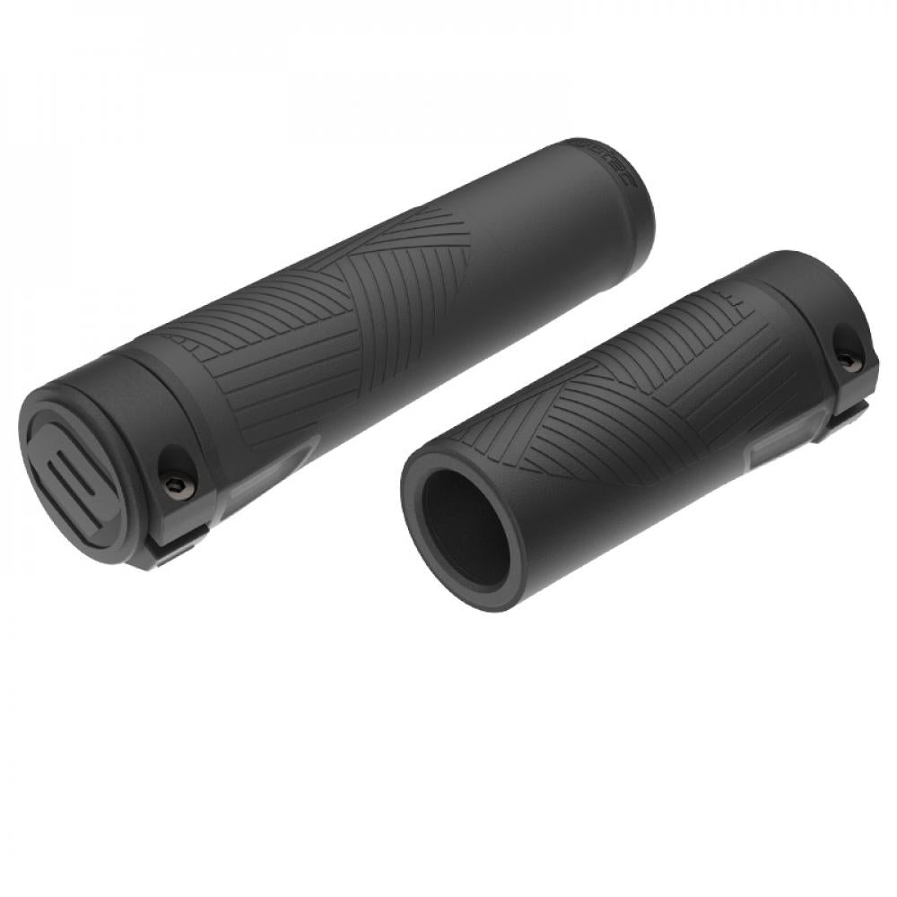 Ergotec EG-Performance Fahrradgriffe schwarz antibakteriell TPE Recyclingmaterial links 135mm rechts 92mm ergonomisch leicht