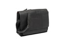 New Looxs Radtasche Fellini Leather Black - elegante Laptop-Gepäckträgertasche