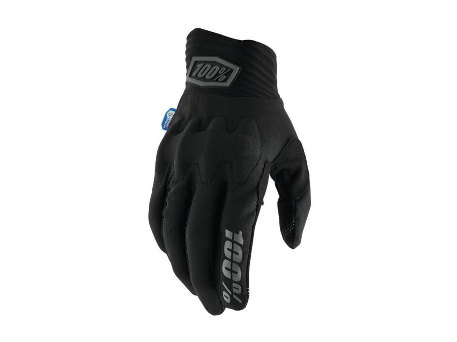 100% Cognito Smart Shock Gloves L black - MTB-Handschuhe mit SmartShock-Schutz