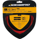 Jagwire Pro Hydraulic Bremsleitung 3000 mm Rot - Kevlar-verstärkt mit Quick-Fit Adapter