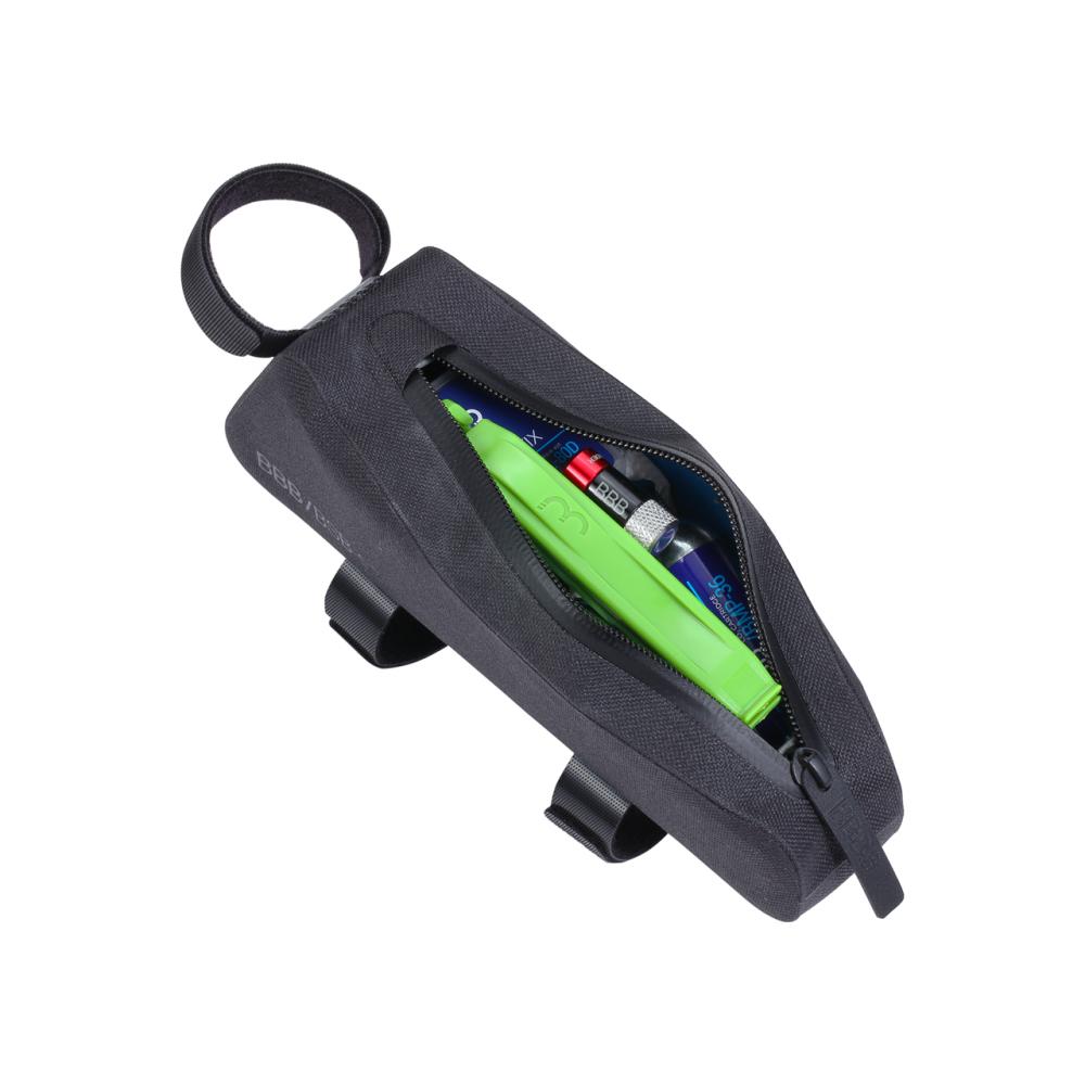 BBB Cycling Rahmentasche SealTank 21x5.1x7.5cm 0,55L schwarz - kompakter, wasserdichter Stauraum