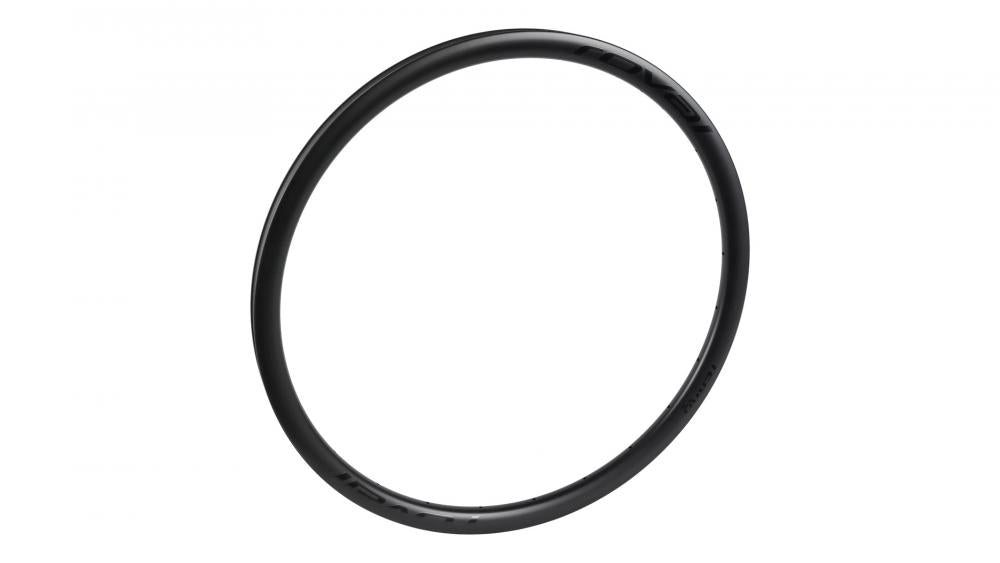 TERRA C Carbon Laufrad 700C - 24H Disc Vorderrad 25mm Innenweite - Satin Carbon - Rim