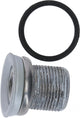 SHIMANO Kurbelbefestigungsschraube FC-R345 M8x1 Silber - sichere Kurbelmontage