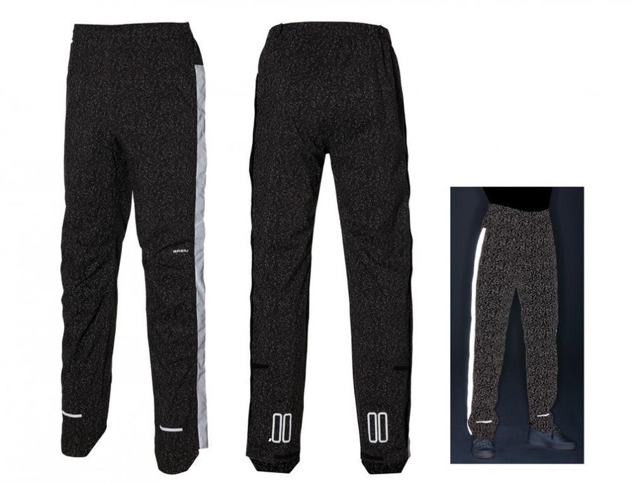 Basil Regenhose Skane Hivis Men Jet Black S