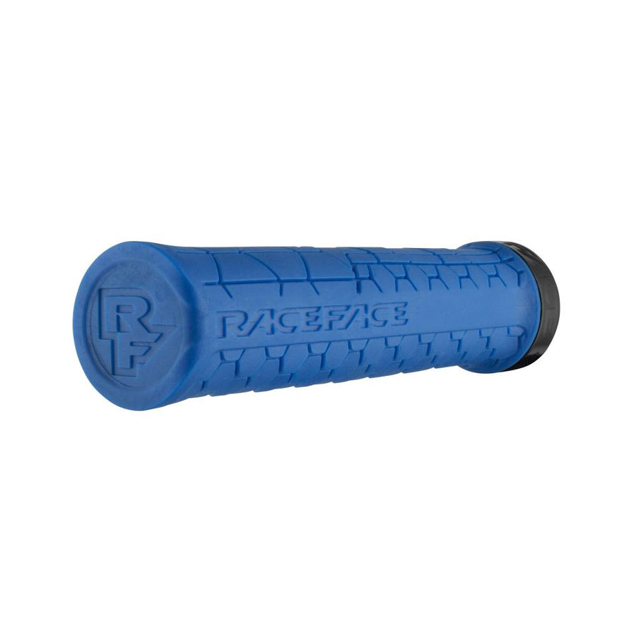 Race Face Getta Grip Lock-On Griff, 30mm, blau/schwarz - sicherer Halt und maximaler Komfort