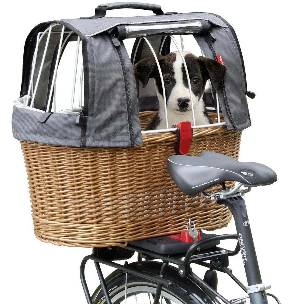 KLICKfix Hundekorb Doggy Basket Plus braun GTA 46x36x52 cm