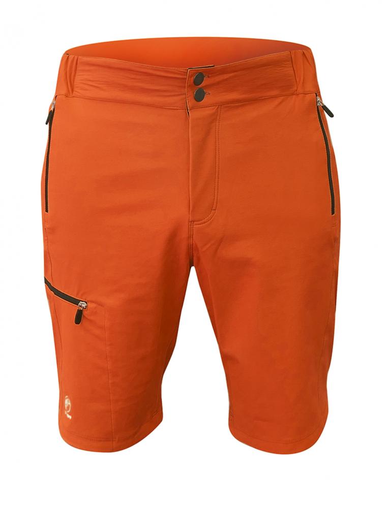CHIBA Man Leisure Pants Nature - Radhose Herren S rot, atmungsaktiv, elastisch, belüftet