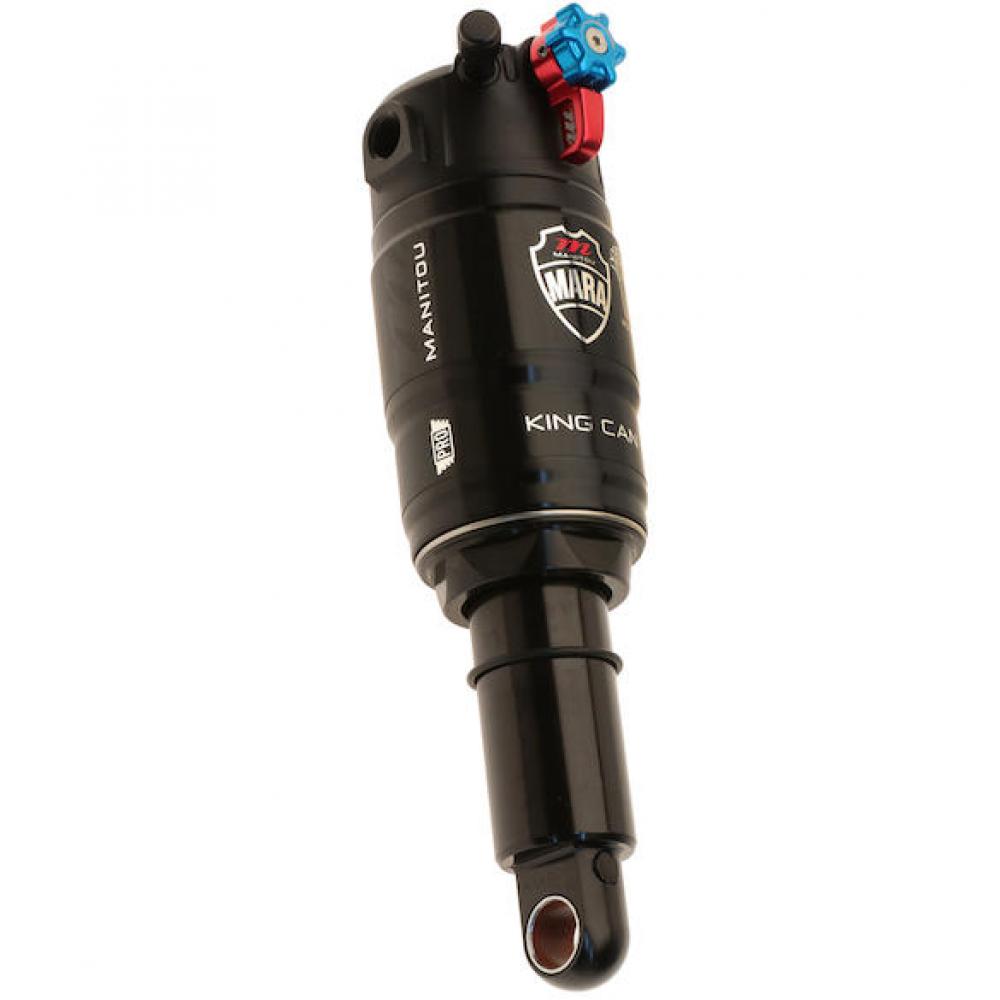 Manitou Federbein Mara Pro Inline Trunnion 185 x 52,5 mm Schwarz - High-Performance Dämpfer