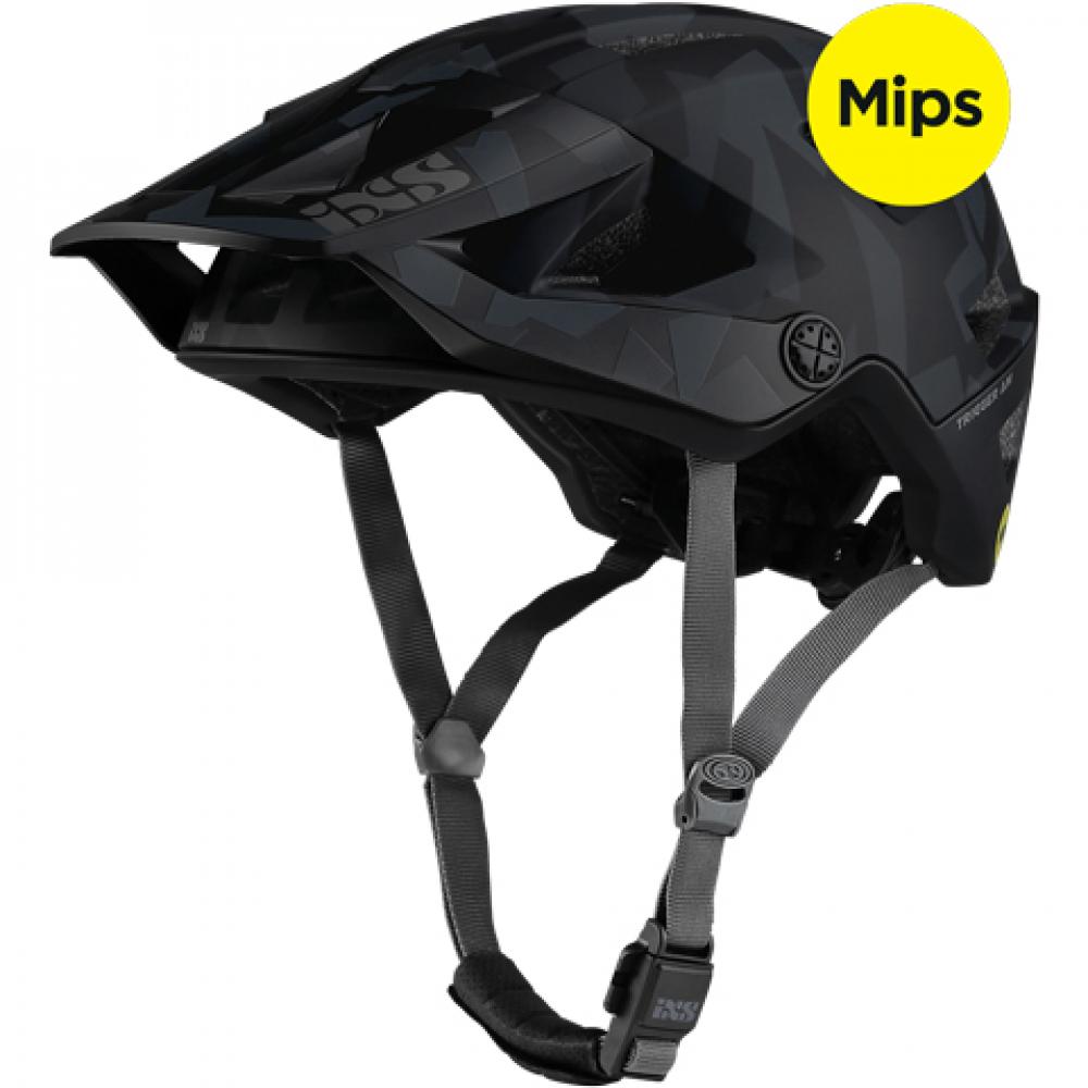 IXS Sports Division iXS Trigger AM MIPS Camo M/L Black Camo - sicherer All-Mountain-Helm