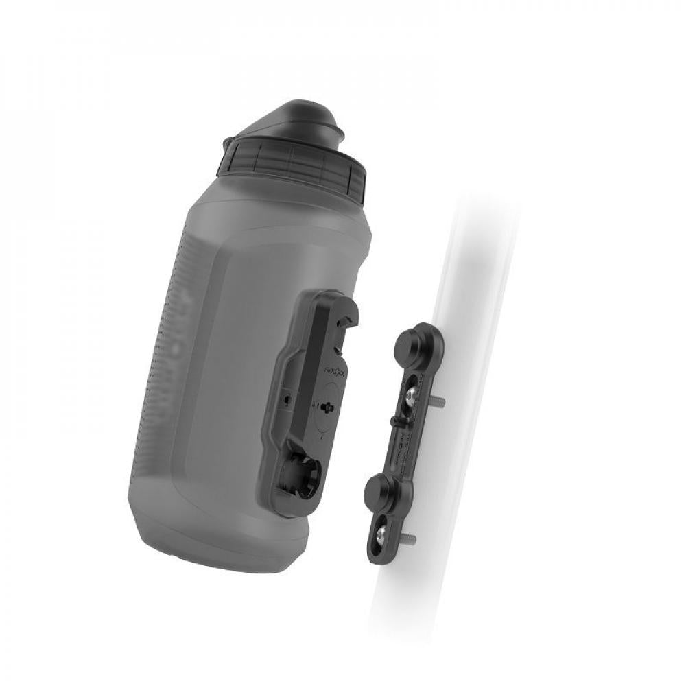 Fidlock TWIST Bottle 750 Compact + Bike Base, 750 ml, magnet-mechanisches Haltersystem, ideal für enge Rahmen, BPA-frei, abnehmbare …