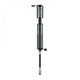 Lezyne CNC Pocket Drive HV Minipumpe - CNC-Alu, Flex-Schlauch, 11 bar/160 PSI, 14 cm, für Presta+Schrader, hellgrau glänzend
