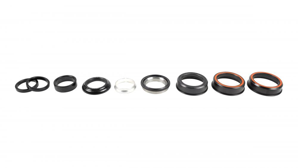 HDS Complete Steuersatz für Allez Sprint Rim & Track - Custom ZS Cups mit Top Cover und Alloy Spacers - Headset