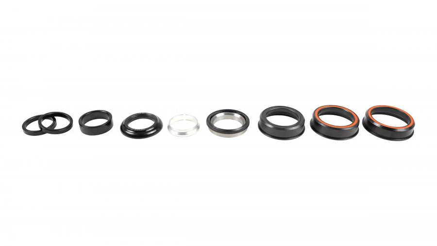 HDS Complete Steuersatz für Allez Sprint Rim & Track - Custom ZS Cups mit Top Cover und Alloy Spacers - Headset