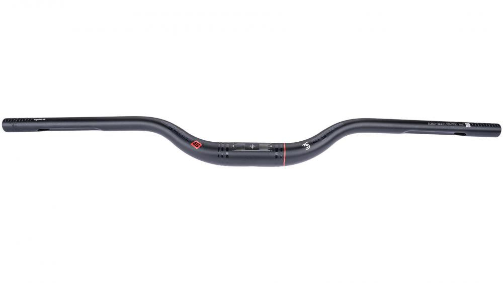 Humpert/Ergotec Riser Bar 50 I MTB-Lenker - Aluminium 35 - 0 mm Klemmung Schwarz - 31.8 mm