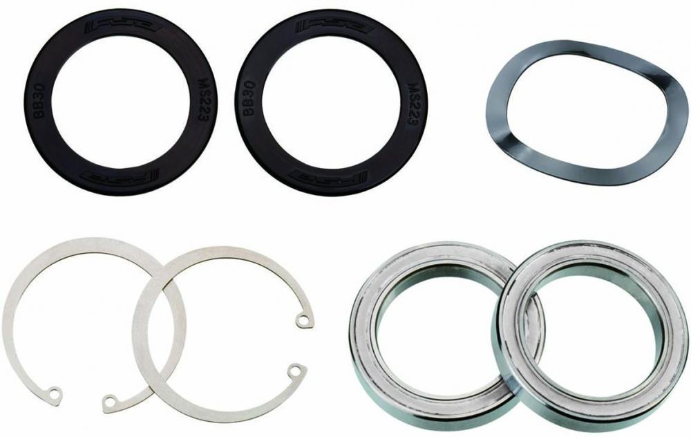 Innenlager Road Bb30 68/73 Ø 30 Mm Schwarz - Leichtes, Laufruhiges Tretlager