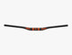 Race Face SixC Carbon Riser Lenker, 35.0, 820x20mm, fox orange/schwarz - Highend Carbon MTB Lenker