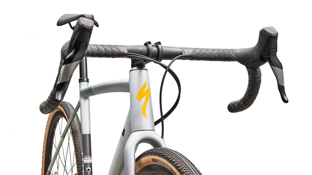 CRUX Gravelbike DSW COMP SHDWSIL/FLKSIL/CALSUN 56