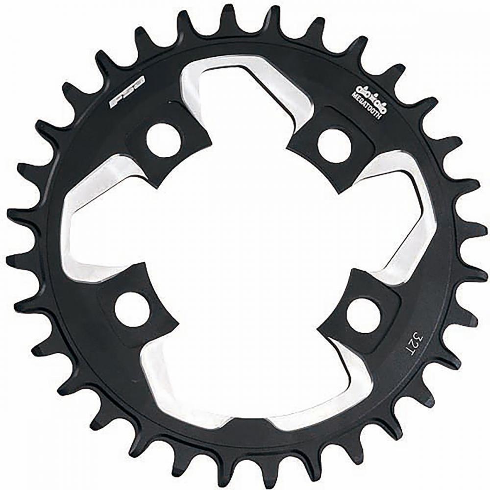 FSA Kettenblatt MTB Afterburner Megatooth ABS 76 mm x 32 T Schwarz - maximaler Kettenhalt