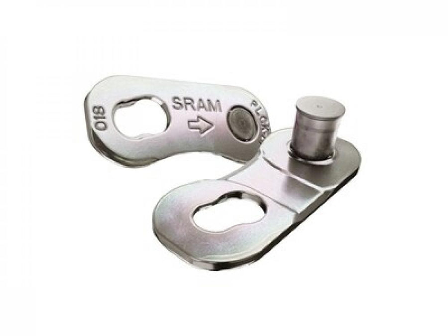 SRAM PowerLock Kettenverschluss 12-fach, 4er Pack silber - werkzeuglose Montage