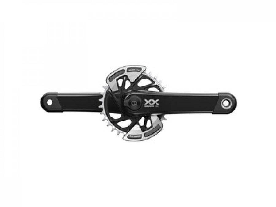 SRAM Quarq XX Eagle T-Type AXS Kurbelgarnitur 165mm für MTB mit präziser Leistungsmessung.