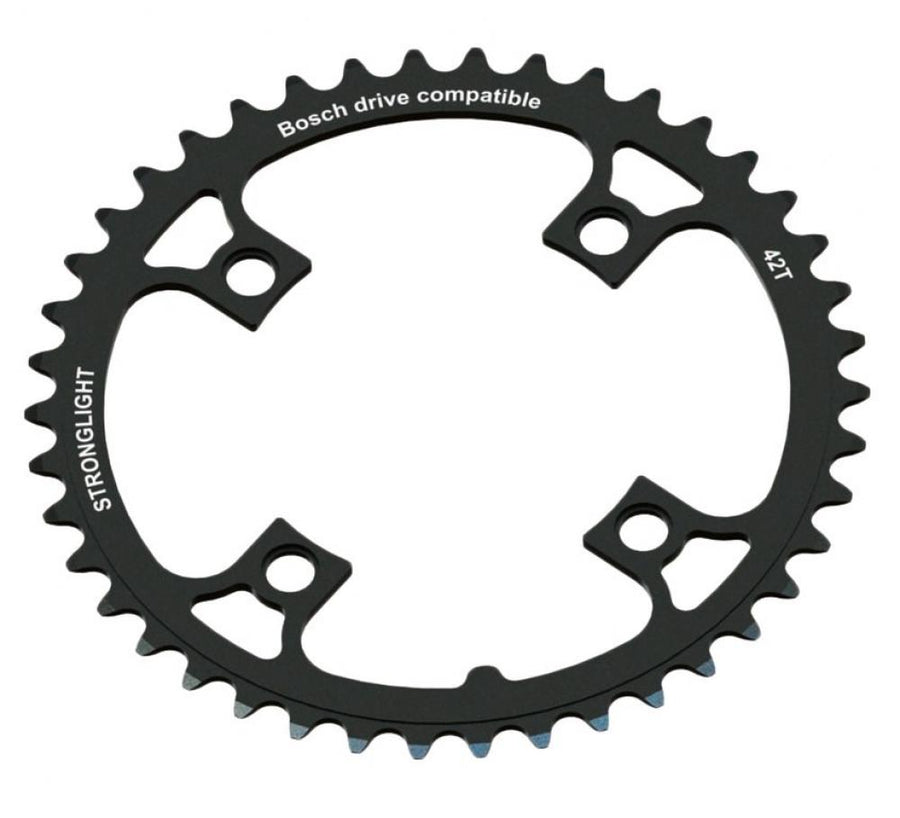 Kettenblatt E-Bike Stronglight BoschGen1 40 Zähne schwarz,Lochkreis 104mm