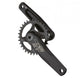 FSA Kurbelgarnitur Comet Modular Megaexo 1x 175 mm Schwarz - steife, leichte Trail-Kurbel