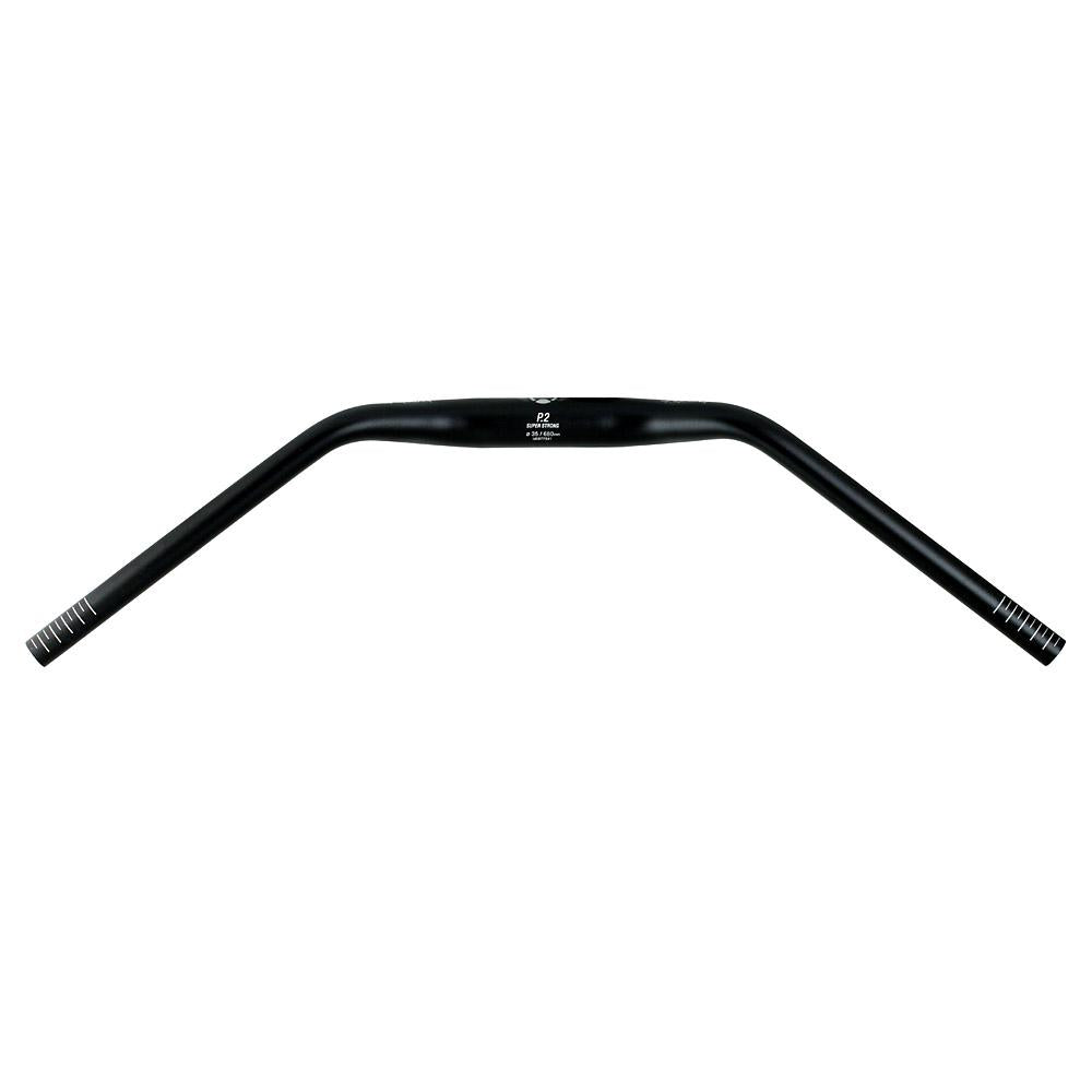 By,Schulz Lenker P.2 Super Strong 31,8 mm Klemmung, 680 mm Breite, Aluminium schwarz