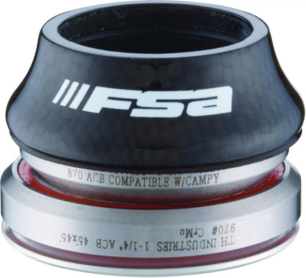 Steuersatz No.44e Orbit Ic-33 1 1/4" - 1 1/8" Schwarz - Integrierter Tapered-steuersatz