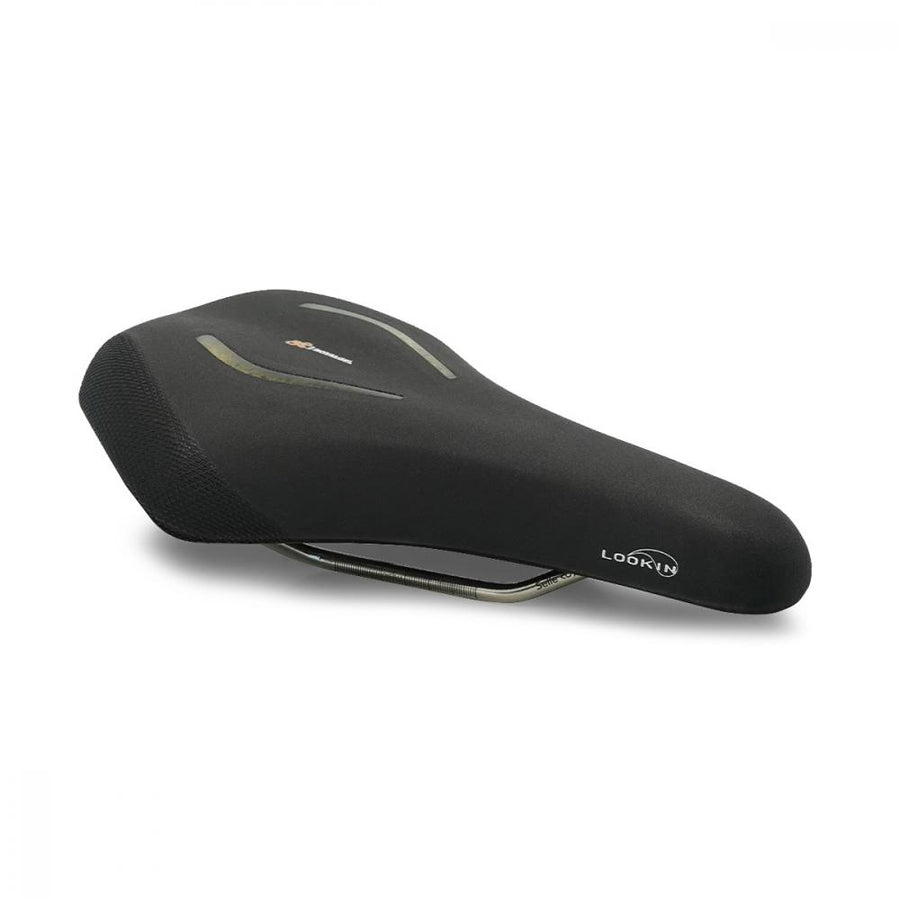 Selle Royal Lookin Evo Athletic Fahrradsattel, komfortabler Unisex City- & Trekking-Sattel, schwarz.