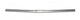 Ergotec Lenkerbügel Town Exclusive Stahl, Ø 25,4mm, 580mm, Alu-Look, 4°