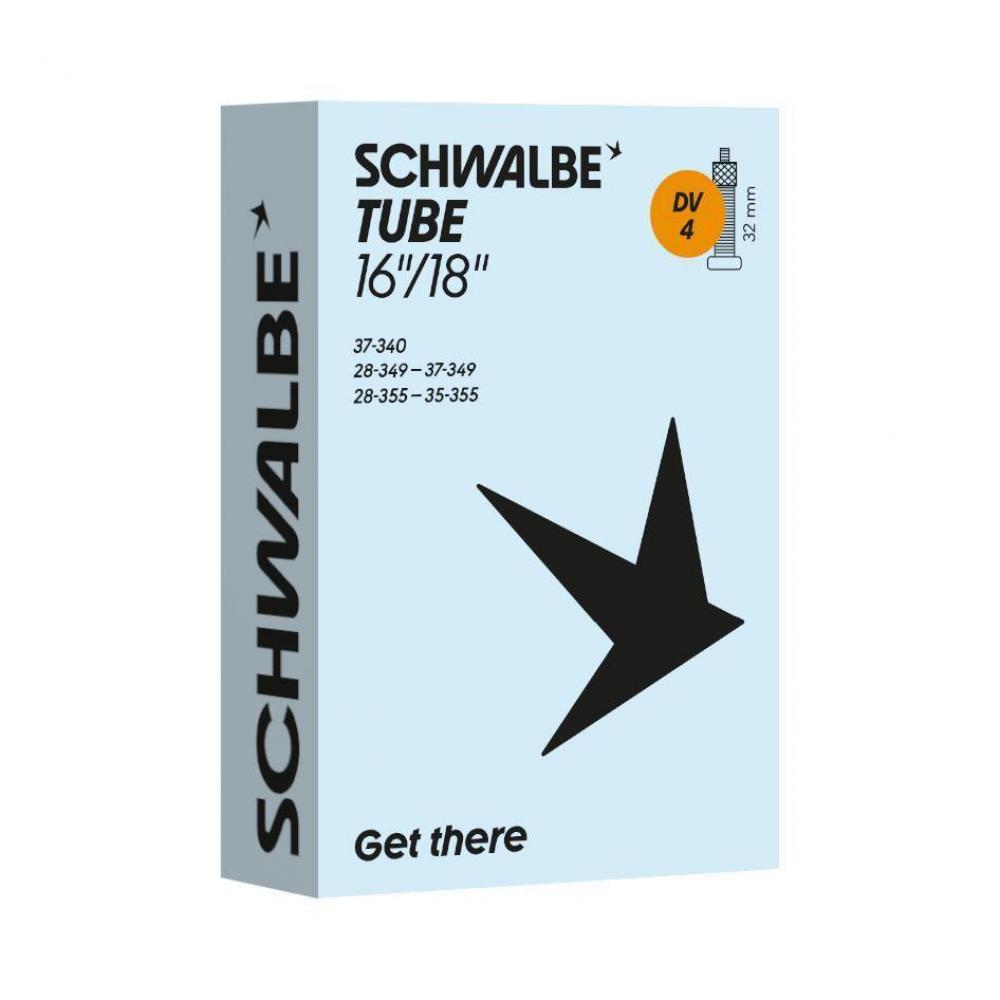 Schwalbe Schlauch Nr. 4 16/18 Zoll - DV 32 mm