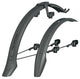 SKS VELOFLEXX 55 Schutzblechset für 26-28" Fahrräder, schlagfester Kunststoff, werkzeugfreie Montage, nur für Scheibenbremsen