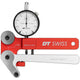 DT Swiss Tensiometer Aerolite II Analog Einheitsgröße Schwarz/silber - präzise Speichenspannungsmessung