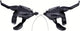 Shimano ST-EF500 3-/8-fach, rechts + links schwarz - präzise Schalt-/Bremshebel in neuester Version