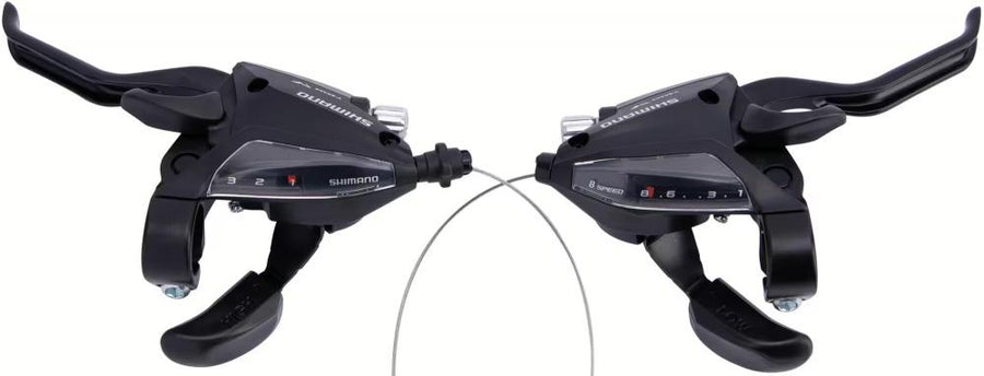 Shimano ST-EF500 3-/8-fach, rechts + links schwarz - präzise Schalt-/Bremshebel in neuester Version