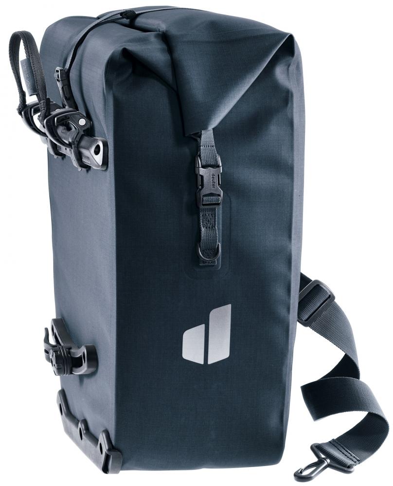 deuter Visby 20+5 Gepäckträgertasche - wasserdicht, BagFix-Halterung, 20-25 Liter