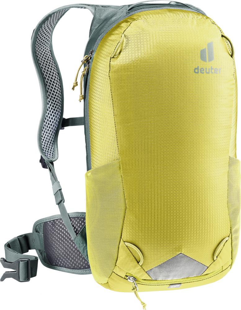 Deuter Race 12 Fahrradrucksack Sprout-Ivy 12L - Leichter & stabiler Begleiter für Radfahrer