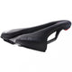 Selle Italia Flite Boost Superflow S3 schwarz - Rennradsattel mit Carbonio-Kit-Schale, TI 316-Gestell, Superflow-Aussparung für Druckentlastung