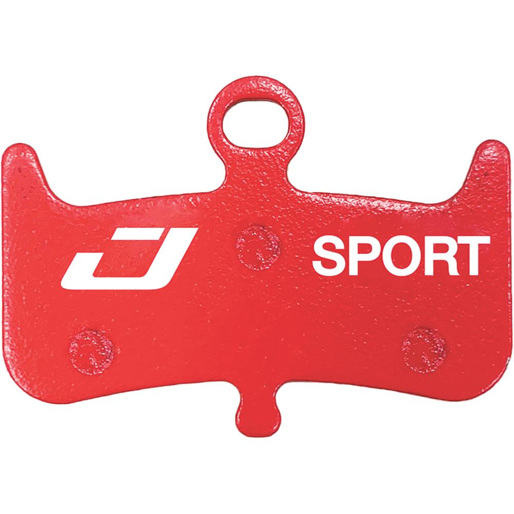 Bremsbeläge Disc Sport Semi-metallic Hayes - Größe Standard Rot - Zuverlässige Bremsleistung
