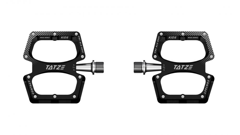 TATZE CONTACT CNC KIDS MTB-Pedale schwarz bis Schuhgröße 35