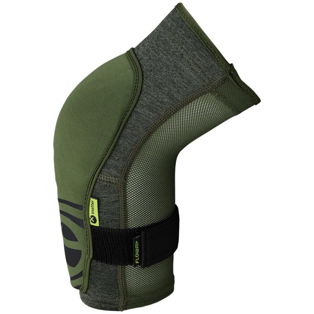 IXS Sports Division iXS Flow EVO+ elbow guards L olive - leichter Ellbogenschutz für Trail & Enduro