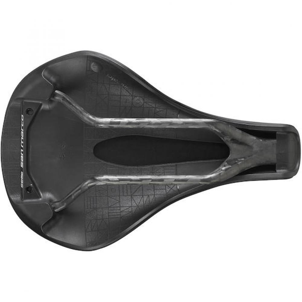Selle San Marco Sattel Mantra Carbon FX 150 x 245 mm Schwarz - leichter Performance-Sattel