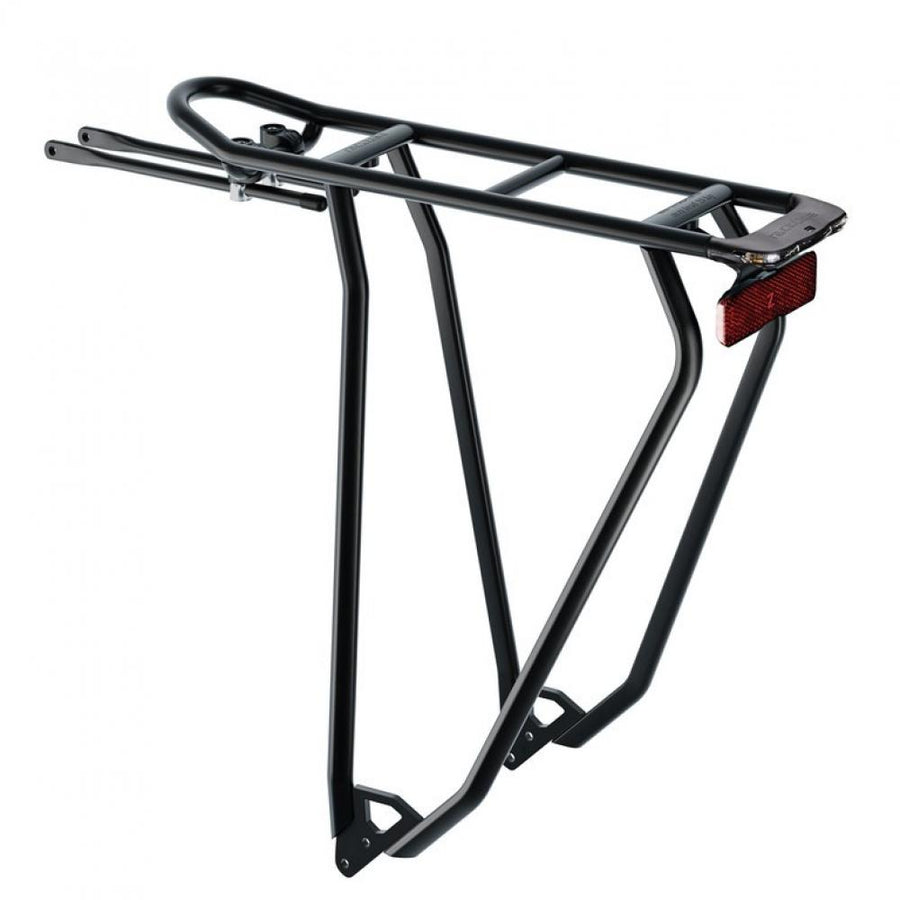 Racktime Shine Evo Light 2.0 Gepäckträger 28" Schwarz - Systemgepäckträger mit LED-Beleuchtung