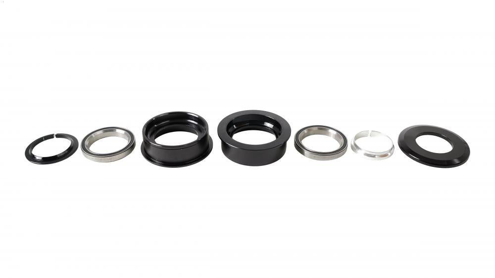 COMPLETE 28.6 mm HDS COMPLETE - ZS49/28.6MM TOP ZS49/30MM BOTTOM 15MM DEEP CUPS 46MM TOP COVER W/ SPLIT CROWN RACE FOR 1-1/8" STRAIGHT STEERER (VP SBC-2712) - Schaltwerk